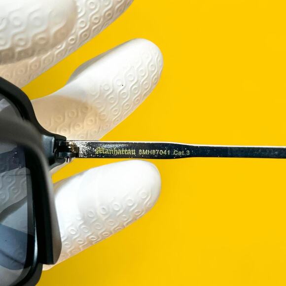 Manhattan vintage inspired square sunglasses - Picture 5 of 7